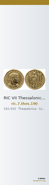 RIC VII Thessalonica 190 — CANOA
