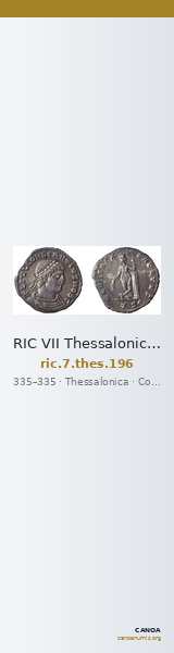 RIC VII Thessalonica 196 — CANOA