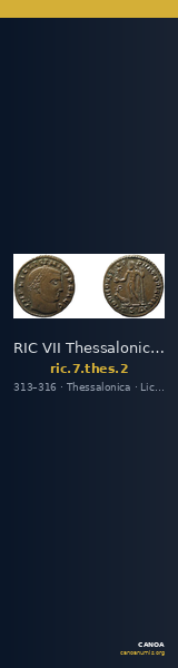 RIC VII Thessalonica 2 — CANOA
