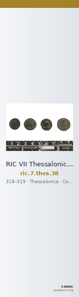 RIC VII Thessalonica 38 — CANOA
