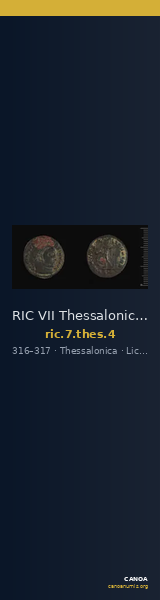 RIC VII Thessalonica 4 — CANOA