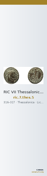 RIC VII Thessalonica 5 — CANOA
