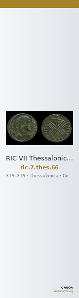 RIC VII Thessalonica 66 — CANOA
