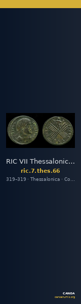 RIC VII Thessalonica 66 — CANOA