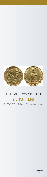 RIC VII Treveri 189 — CANOA