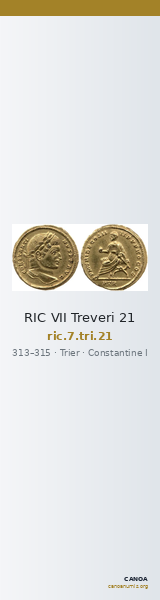 RIC VII Treveri 21 — CANOA