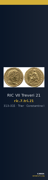 RIC VII Treveri 21 — CANOA