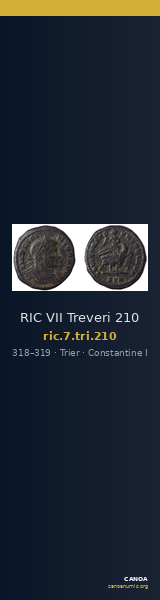 RIC VII Treveri 210 — CANOA