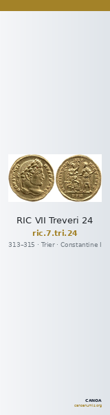 RIC VII Treveri 24 — CANOA