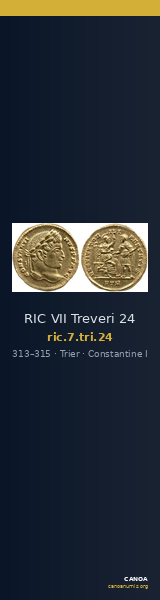 RIC VII Treveri 24 — CANOA