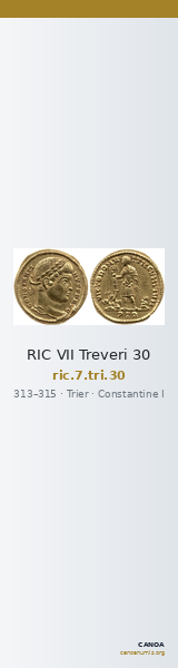 RIC VII Treveri 30 — CANOA