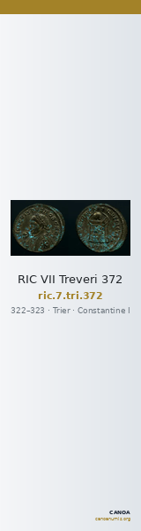 RIC VII Treveri 372 — CANOA