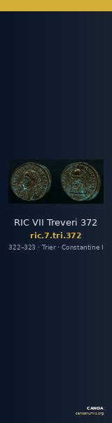 RIC VII Treveri 372 — CANOA