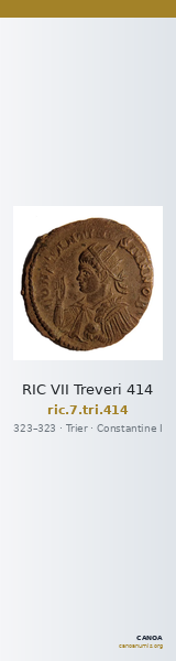 RIC VII Treveri 414 — CANOA