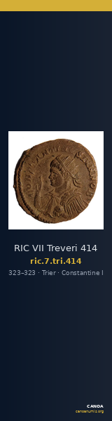 RIC VII Treveri 414 — CANOA