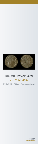 RIC VII Treveri 429 — CANOA