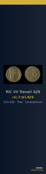 RIC VII Treveri 429 — CANOA