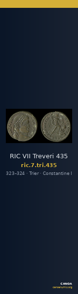 RIC VII Treveri 435 — CANOA