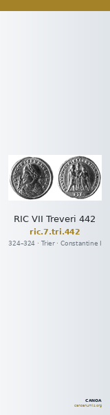 RIC VII Treveri 442 — CANOA