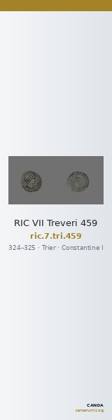 RIC VII Treveri 459 — CANOA