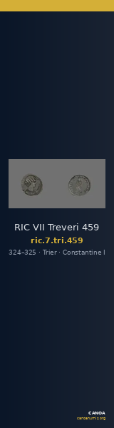 RIC VII Treveri 459 — CANOA