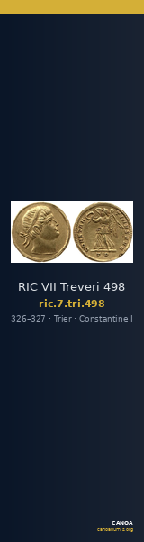 RIC VII Treveri 498 — CANOA