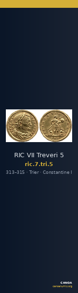 RIC VII Treveri 5 — CANOA