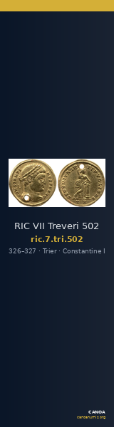 RIC VII Treveri 502 — CANOA