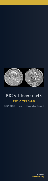 RIC VII Treveri 548 — CANOA