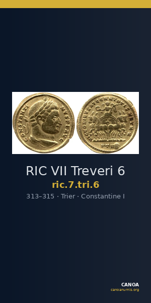 RIC VII Treveri 6 — CANOA