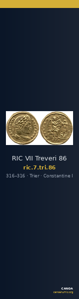 RIC VII Treveri 86 — CANOA