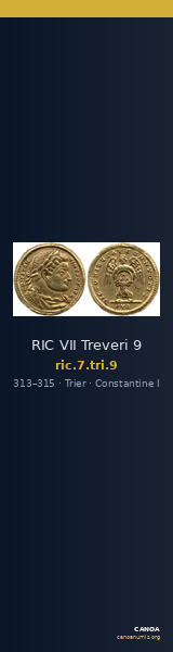 RIC VII Treveri 9 — CANOA