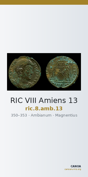 RIC VIII Amiens 13 — CANOA