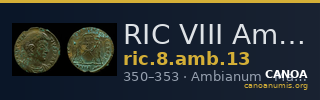 RIC VIII Amiens 13 — CANOA