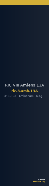 RIC VIII Amiens 13A — CANOA