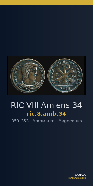 RIC VIII Amiens 34 — CANOA