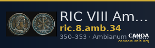 RIC VIII Amiens 34 — CANOA