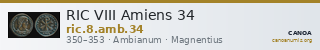 RIC VIII Amiens 34 — CANOA