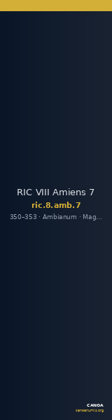RIC VIII Amiens 7 — CANOA