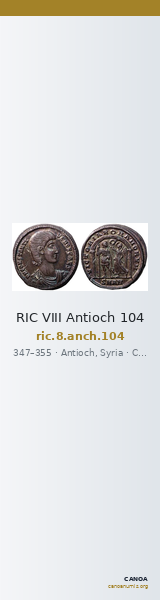 RIC VIII Antioch 104 — CANOA