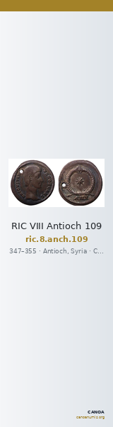 RIC VIII Antioch 109 — CANOA