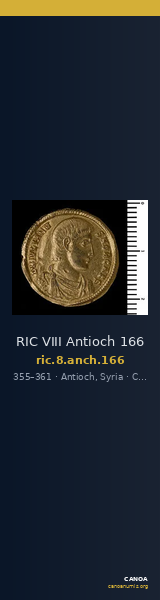 RIC VIII Antioch 166 — CANOA