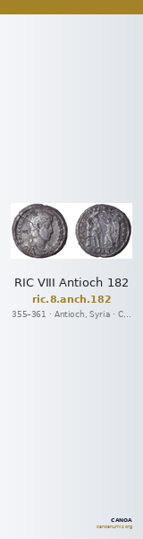 RIC VIII Antioch 182 — CANOA