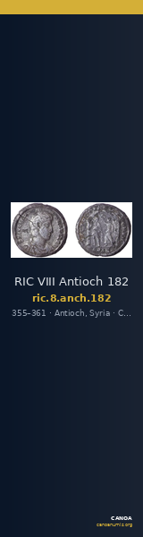 RIC VIII Antioch 182 — CANOA