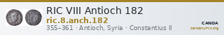 RIC VIII Antioch 182 — CANOA