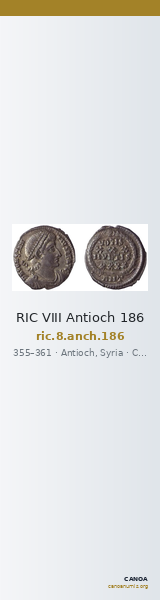 RIC VIII Antioch 186 — CANOA