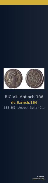 RIC VIII Antioch 186 — CANOA