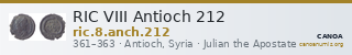 RIC VIII Antioch 212 — CANOA