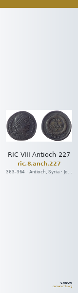 RIC VIII Antioch 227 — CANOA