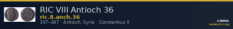 RIC VIII Antioch 36 — CANOA